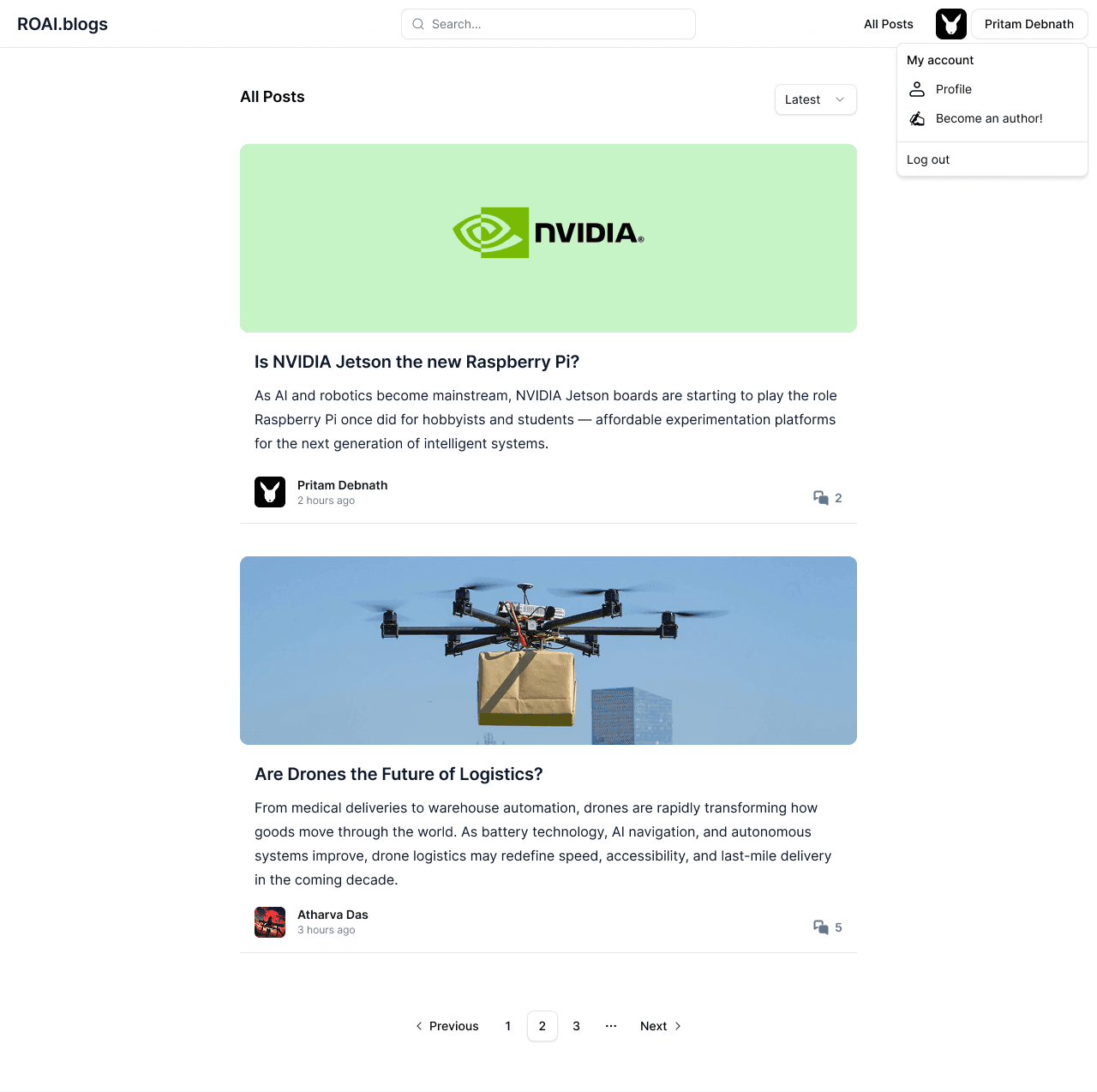 Blog API — The Odin Project